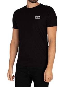 Emporio Armani EA7 EA7 8NPT51 PJM9Z Small Logo Half Sleeve T-Shirt XXX-Large Black von EA7