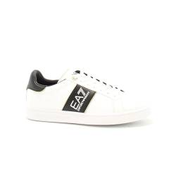 Emporio Armani EA7 Herren Classic Sneaker White - Black 43 1/3 EU von EA7