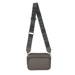 Bauchtasche Umhängetasche Crossbody-Bag Hüfttasche Kunstleder Italy-Design (GEY) von EAAKIE