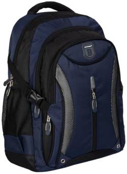 EAAKIE Rucksack Damen Herren Sport Schulrucksack Freizeit Reise Wandern Arbeit Backpack (Blau) von EAAKIE