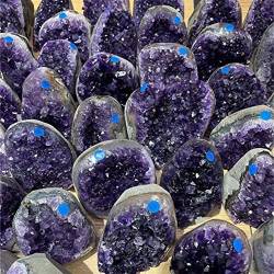EACTEL Energiebilanz Natürliche Geode Quarzkristalle Heilsteine ​​Uruguay Amethyst Cluster for Heimdekoration Heimdekoration ZANLIIYIN (Color : 1pcs_900-1200g) von EACTEL