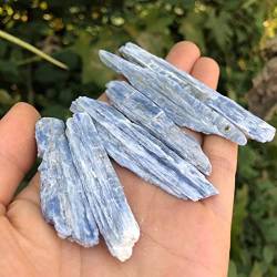 Reiki-Heilkristall, 100 g, natürlicher blauer Kristall, blauer Stein, Punkt, blauer Sparstein, Kies, Heilkristalle und Steine, Celestit, kann for die verwendet werden ZANLIIYIN ( Material : 1KG ) von EACTEL