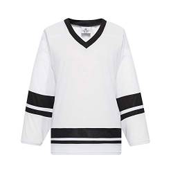 EALER H400 Series Blank Ice Hockey Practice Jersey League Jersey for Men and Boys - Senior and Junior - Adult and Youth von EALER