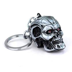 Terminator Punisher Terminator Skelett Skelett Kopf geschnitzt Schlüsselanhänger von EASTVAPS