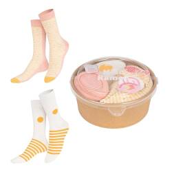 EAT MY SOCKS - Originelle und lustige Socken - Design in Ramen-Form - High Top Socken - Komfort und Haltbarkeit - Ideal für Männer und Frauen - Größen 36 bis 45-2 Paar von EAT MY SOCKS
