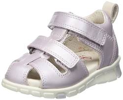 ECCO Baby-Mädchen Mini Stride Fisher Sandal, Violet Ice METALLIC, 20 EU von ECCO