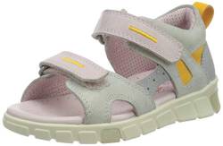 ECCO Baby-Mädchen Mini Stride Flat Sandal, Grau(Multicolor Concrete), 19 EU von ECCO