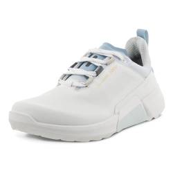 ECCO Damen 2023 W Biom H4 Leder Wasserdicht Spikeless Durable Golfschuhe, White Air, 38 EU von ECCO