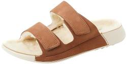 ECCO Damen Cozmo Sandal, Camel, 37 EU von ECCO