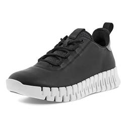 ECCO Damen Gruuv W Black Light Grey Sneaker, 42 EU von ECCO
