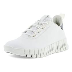 ECCO Damen Gruuv W White Light Grey Sneaker, 36 EU Schmal von ECCO