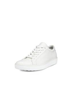 ECCO Damen Low Sneaker Soft 60 Weiß Glattleder, Größe:36, Farbauswahl:weiß von ECCO