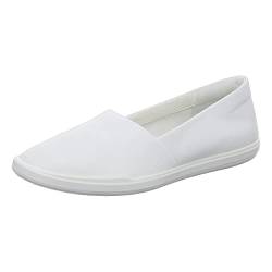 ECCO Damen Simpil Loafer Slipper, White, 42 EU von ECCO