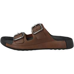 ECCO Herren 2ND Cozmo M Slide Sandal, Cognac, 39 EU von ECCO