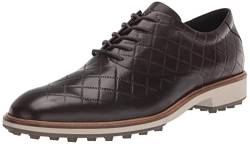 ECCO Herren M Klassische hybride Leder Golfschuhe - Mocha - UK 10 von ECCO