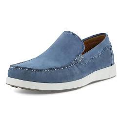 ECCO Herren S LITE MOC M Moccasin Slip-on, Retro Blue, 41 EU von ECCO