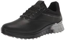 ECCO Herren S-Three Gore-Tex, wasserdicht Golfschuh, Schwarz/Beton/Schwarz, 39.5/40 EU von ECCO