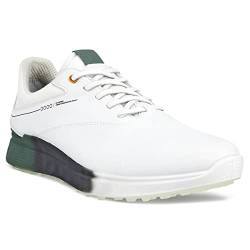 ECCO Herren S-Three Gore-tex Golfschuh, WeiÃŸ/Frosty Green, 39.5/40 EU von ECCO