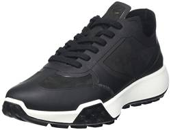 Ecco Damen Retro Sneaker, Black/BLACKBLACK, 41 EU von ECCO