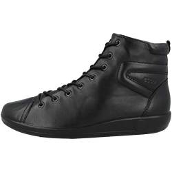 Ecco Damen Soft 2.0 Chelsea Boots, Schwarz (Black with Black SOLE56723), 36 EU von ECCO