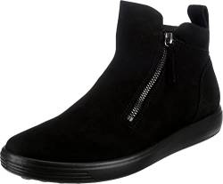 Ecco Damen Soft 7 Ankle Boot, Black/Black, 43 EU von ECCO