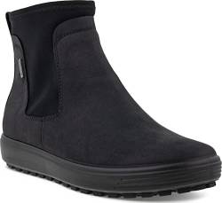 Ecco Damen Soft 7 TRED Chelsea Boot, Black/Black, 39 EU von ECCO