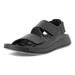 Ecco Herren 2ND Cozmo M Flat Sandal, Black, 43 EU von ECCO