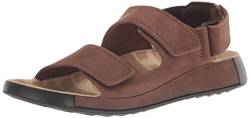 Ecco Herren 2ND Cozmo M Flat Sandal, Cocoa Brown, 40 EU von ECCO