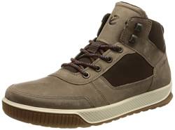 Ecco Herren Byway TRED Mid-Cut Boot, Taupe/Coffee, 40 EU von ECCO