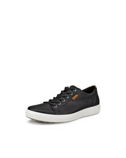 Ecco Herren Soft 7 Sneaker, BLACK, 40 EU von ECCO