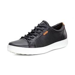 Ecco Herren Soft 7 Sneaker, BLACK, 42 EU von ECCO