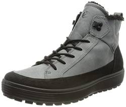 Ecco Herren Soft 7 Tred Fashion Boot, Black/Titanium, 41 EU von ECCO