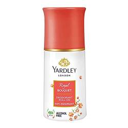 Green Velly Yardly London Royal Bouquet Anti-Perspirant Deodorant Roll-On| Body Deodorant Roll-On For Women| 48-Hour Active Sweat Protection| Alcohol-Free | 50ml von ECH