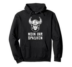 Moin ihr Spacken Wikinger Gorilla Edition Outfit Geschenk Pullover Hoodie von ECHT NORDDEUTSCH | Mode & Accessoires