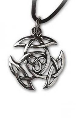 Keltischer Knoten Anhänger Amulett Silber Schmuck - Schutzamulett von ECHT