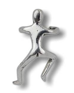 etNox-Ohrklemme ''Climbing Man'' 925 Silber (OK1) von ECHT