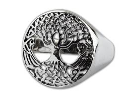 etNox-Ring ''Lebensbaum'' 925er Silber (R5501), Ringgrösse:60 von ECHT