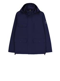 Ecoalf Herren CUATRERALF Jacket Man Jacke Mann, Blue Navy, 000S von ECOALF