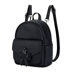 ECOSUSI Damen Rucksack Klein Soft Pu Leder Rucksäcke Schultaschen Wasserdichte Damenrucksäcke Kleine von ECOSUSI