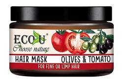 TOMATE + OLIVE Haarmaske 250 ml von ECOU