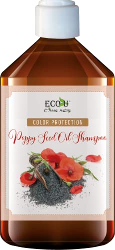 Virgin Mohnöl Shampoo für gefärbtes Haar Typ 500 ml von ECOU