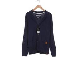 edc by Esprit Herren Strickjacke, blau von EDC by Esprit