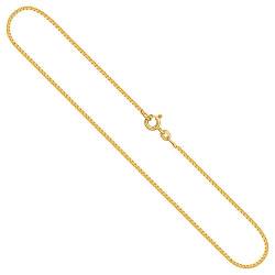 EDELIND Goldkette, Venezianerkette Gelbgold 585/14 K, Länge 45 cm, Breite 1.2 mm, Gewicht ca. 4.4 g., NEU von EDELIND
