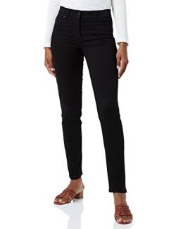 EDITION Damen Hose lang Jeans, Schwarz, 38 von EDITION