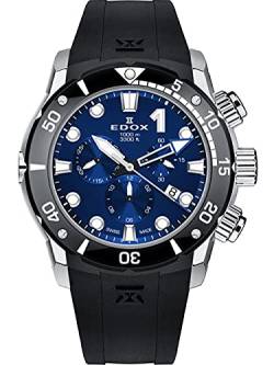 EDOX Herren-Armbanduhr CO-1 Chronograph Datum Analog Quarz 10242 TIN BUIN von EDOX