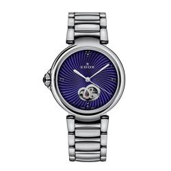 Edox La Passion Damen-Armbanduhr 33mm Armband Edelstahl + Gehäuse Automatik Zifferblatt Blau 85025 3M BUIN von EDOX