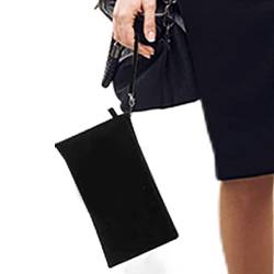 Znet-au Sublimationstaschen, Segeltuch-Bleistiftbeutel mit Reißverschluss, Mehrzweck-Reise-Kulturbeutel, DIY-Basteltasche, Schlüsselband-Design von EELHOE
