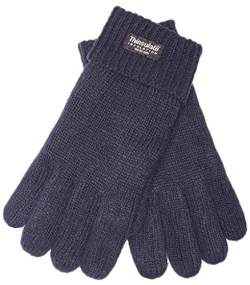 EEM Damen Strickhandschuhe, weiche Wolle, Thinsulate Thermofutter, marine L/XL von EEM Fashion