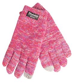 EEM Kinderhandschuhe, weiche Baumwolle, Thinsulate Thermofutter, Touchfunktion, pink mix M von EEM Fashion