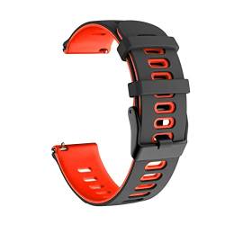 EEOMOiK Correa-Armband aus Silikon, 22 mm, für Coros APEX Pro/APEX, 46 mm, Armband für Polar Vantage M2/Grit X Pro Armband (Farbe: Farbe O, Größe: 22 mm Universal) von EEOMOiK